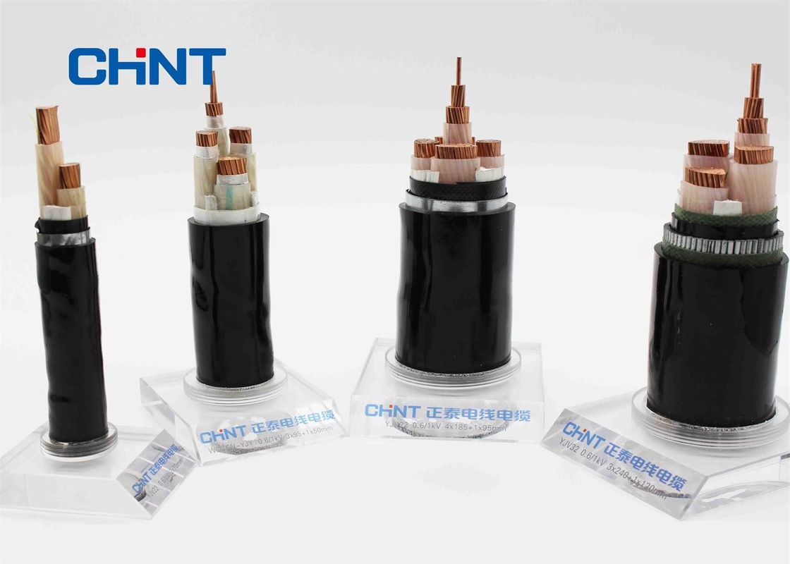 UV Resistant Custom Power Cables 0.6KV SWA Armored Steel Wire Conductor Sector Shape